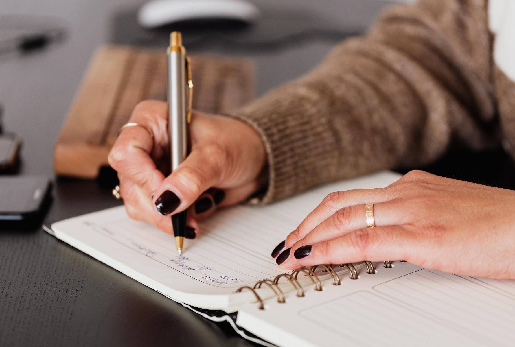 1. Make a bullet point list of your feelings