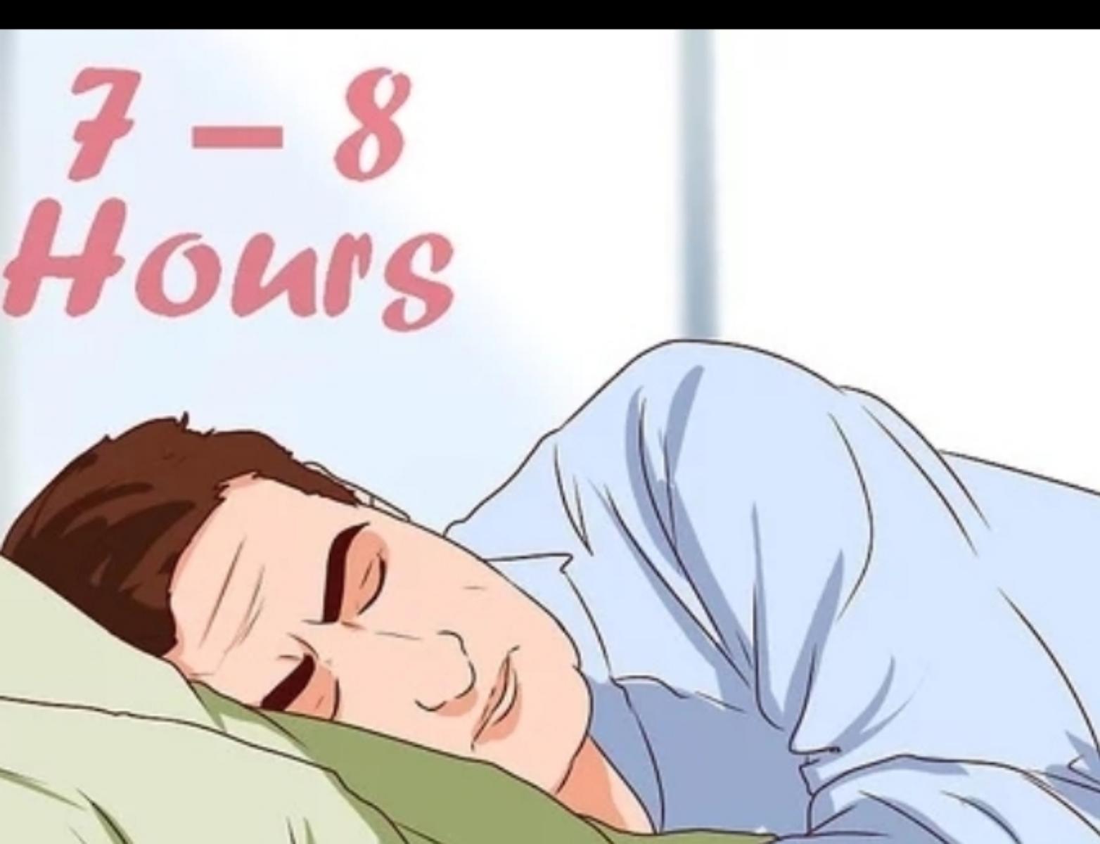 10. They plan out sleep