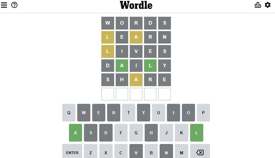 Six Life Lessons I Learnt Playing Wordle Game