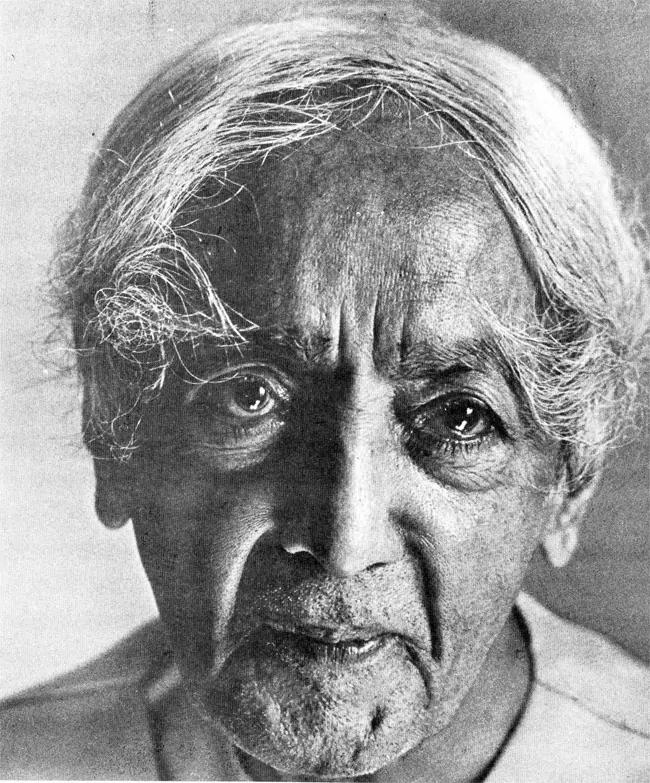 JIDDU KRISHNAMURTI