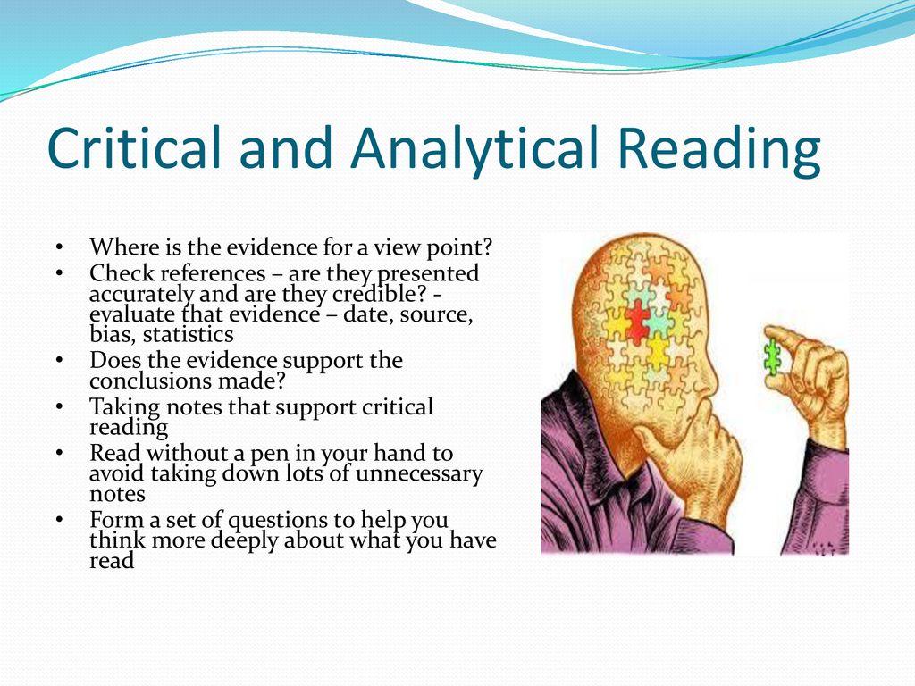 3. Analytical Reading