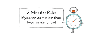 Rule #1 by Getting Things Done.