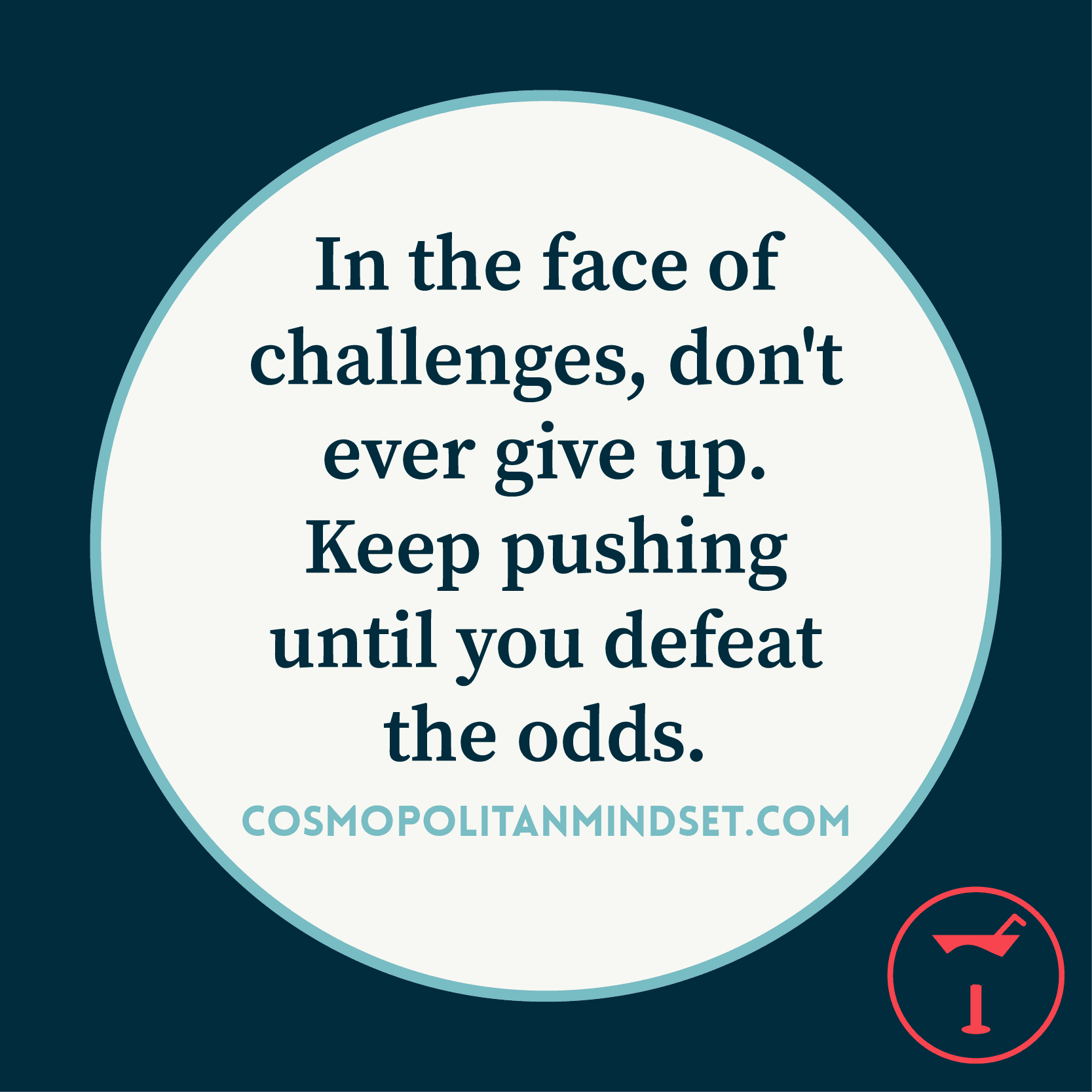 1 — Resilience is stronger than the odds.