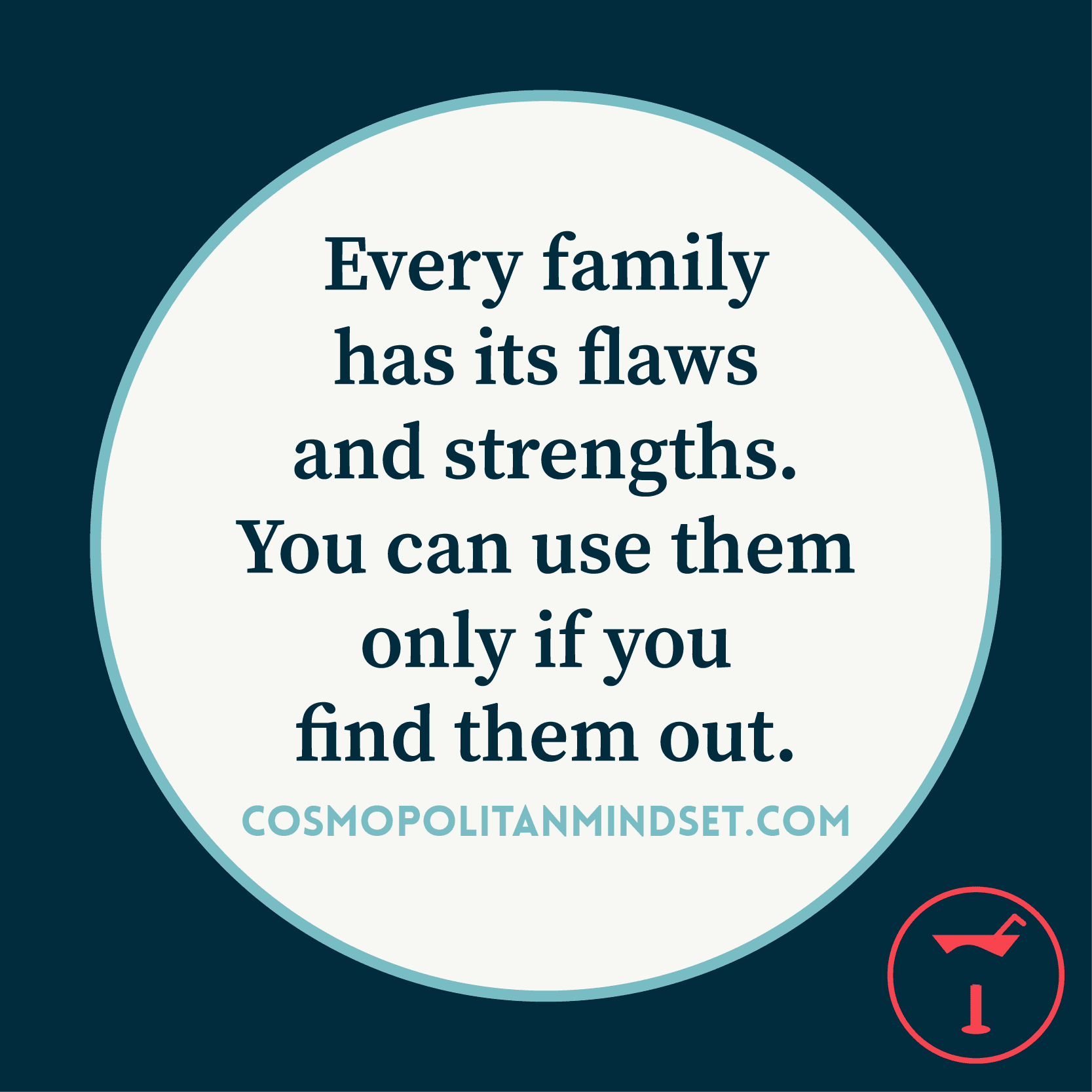 3 — Family comes first.