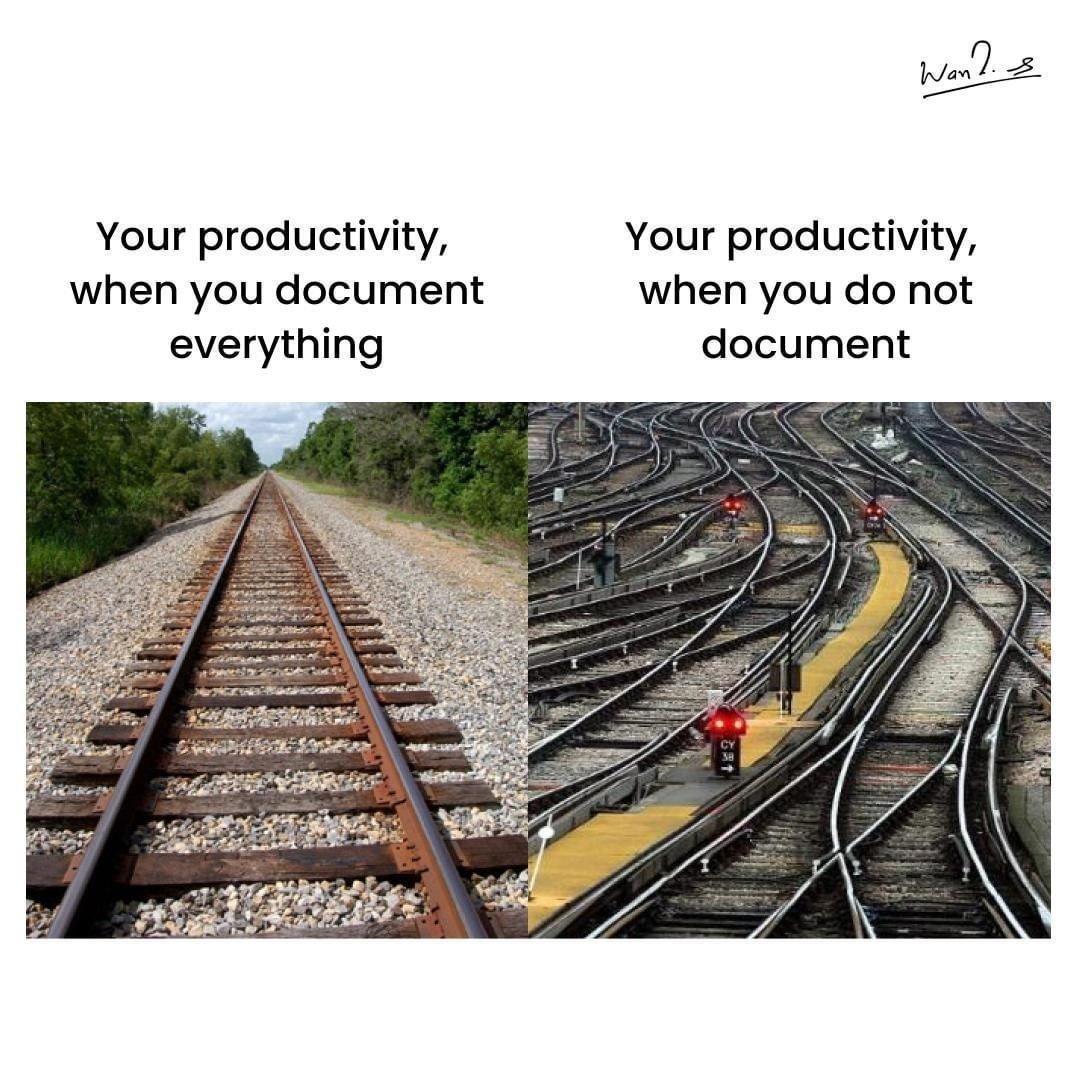#2 Document Everything
