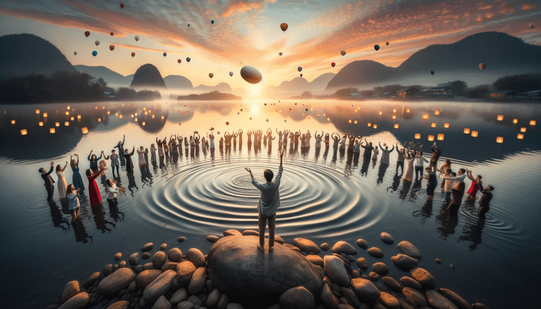 The Ripple Effect: Spread the Joy