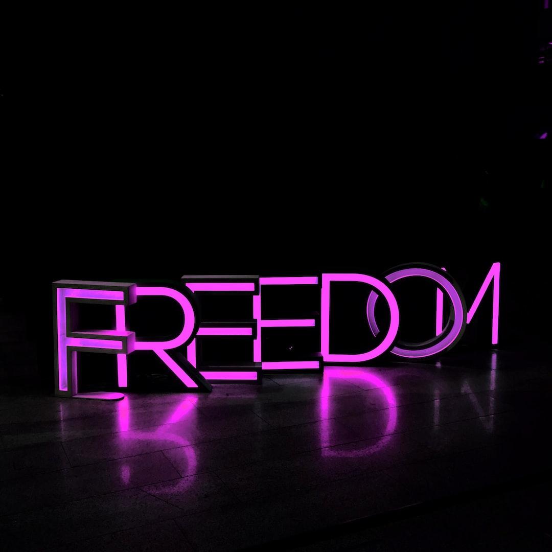 Balancing Freedom and Constraints