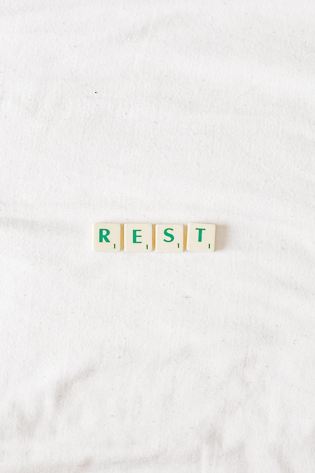Rest and Recovery – Equally Important