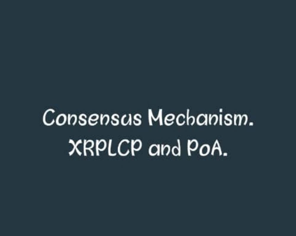 Consensus.