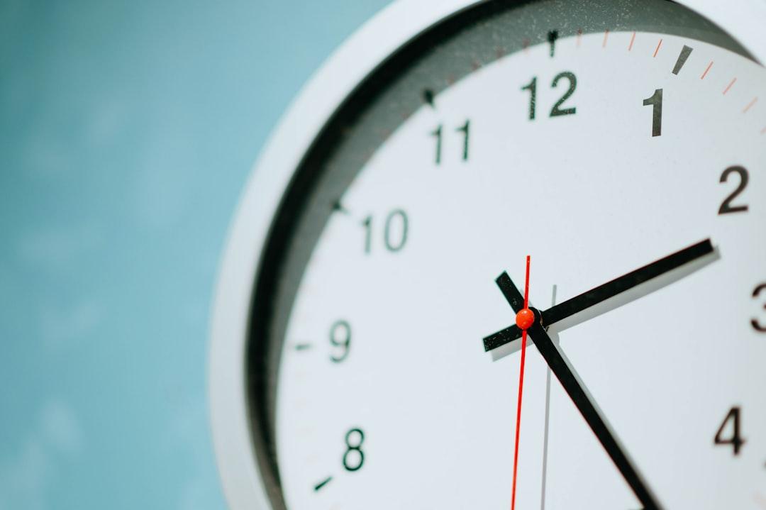 6. Take one-minute breaks every hour