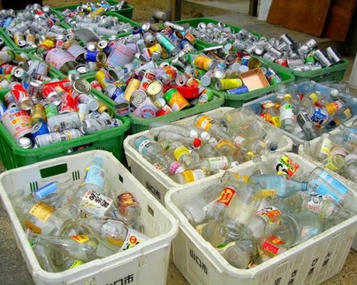 Locals seperate their garbage into 45 catgories